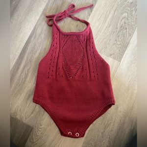 Bailey’s Blossoms Drake Crochet Halter Top